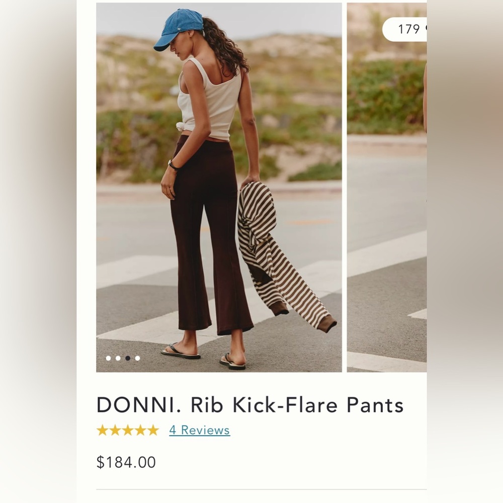 DONNI. Flare Pants - Dark Brown